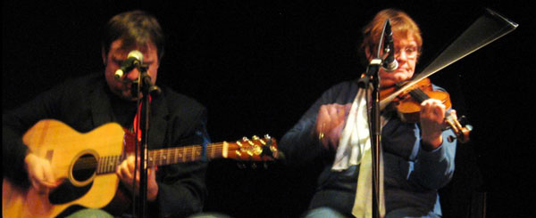 Donna H&eacute;bert and Max Cohen will join Feb. 7 Song & Story Swap in Amherst