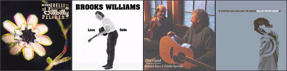 New releases from Mark Erelli, Brooks Williams, Randal Bays & D�ith� Sproule and Stephen Kellogg